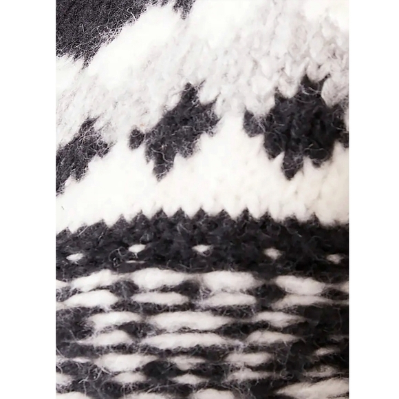 NEW Free People |‎ Crop Cable Knit, Onyx, L - Picture 5 of 8